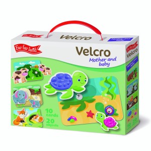 Velcro žaidimas - Mama ir mažylis