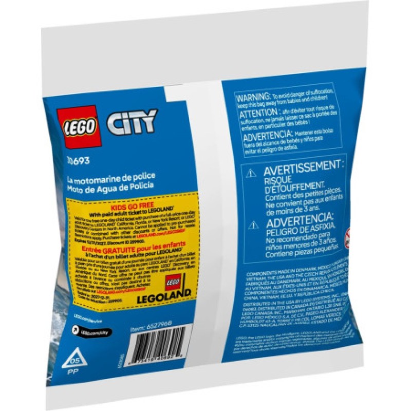 LEGO® City Policijos vandens motociklas 30693