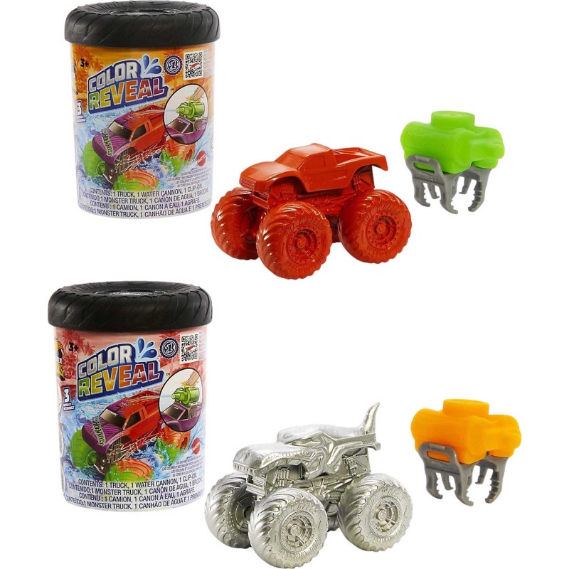 Mattel Hot Wheels Monster Trucks Color Reveal Mattel Hot Wheels Monster Trucks Color Reveal