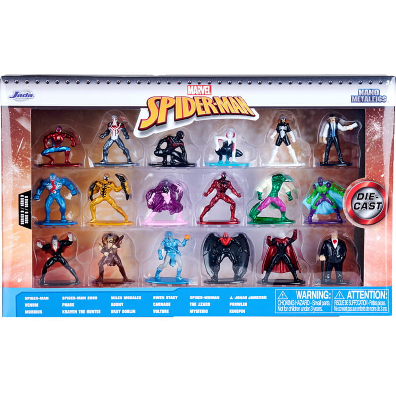 Набор металлических фигурок Spider-Man