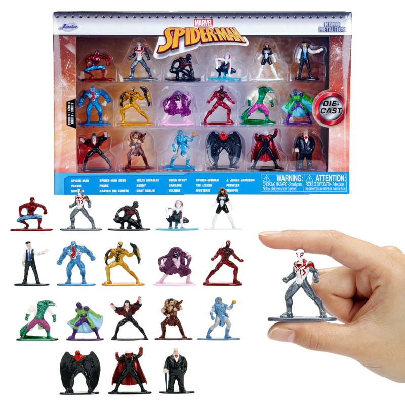Набор металлических фигурок Spider-Man
