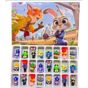 Advento kalendorius - Zootopia Advento kalendorius - Zootopia